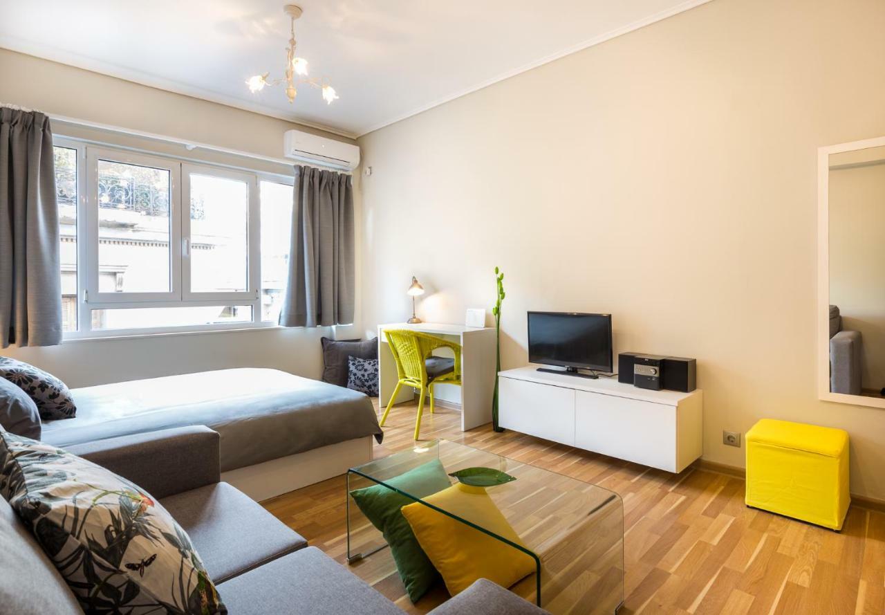 Exceptionally Located Studio Apartment Atene Esterno foto